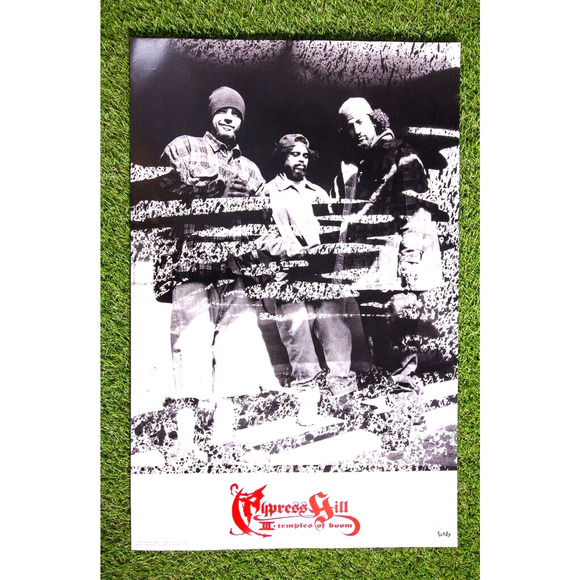 Cypress Hill 3 Temples Of Boom Group Photo Poster 1996 Vintage Funky Enterprises - Picture 1 of 8